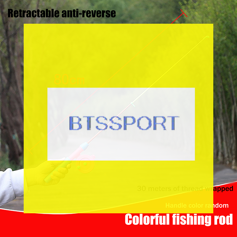 Fishing Rod Ice - (BBQ4)Retractable Ice Fishing Rods Winter Spinning