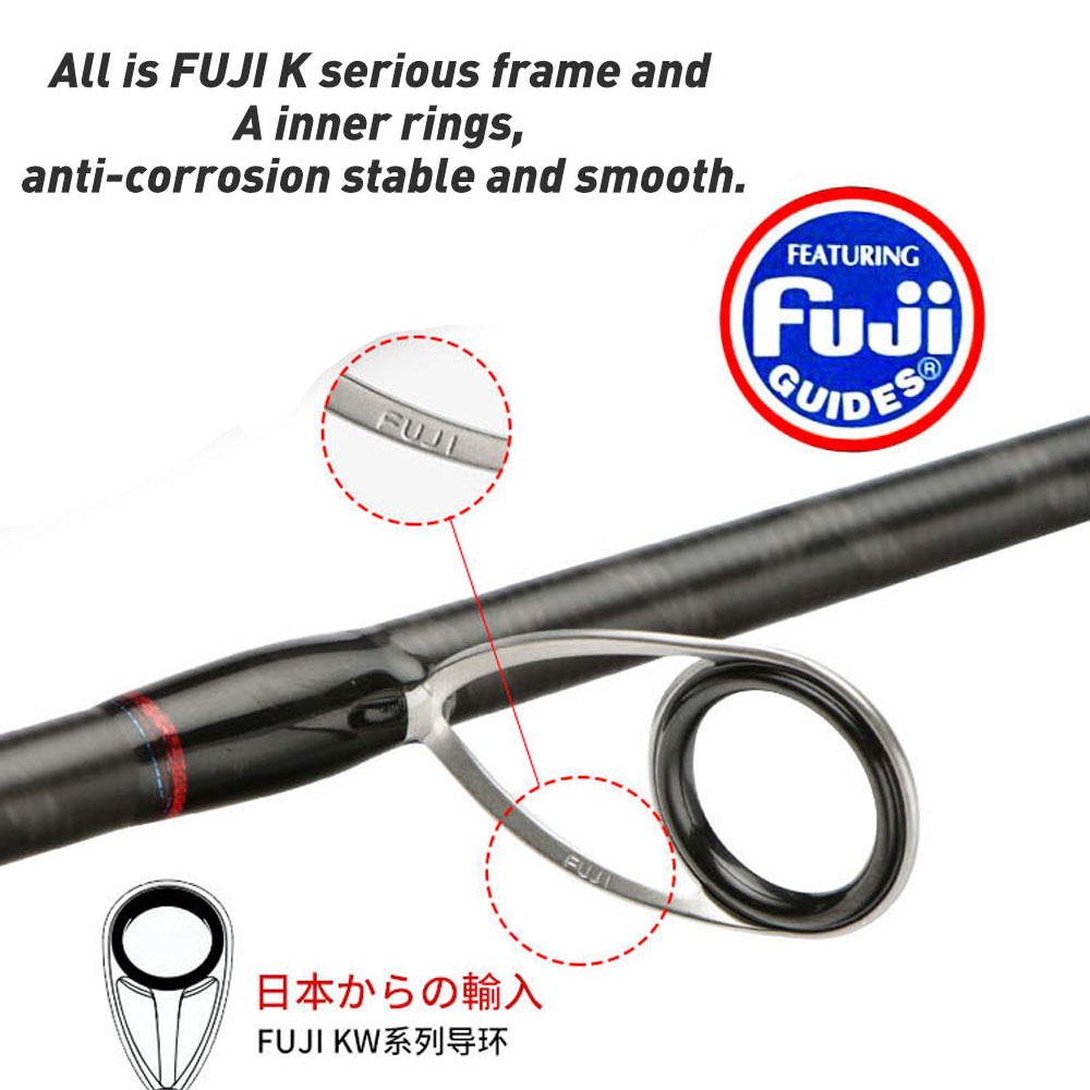 2.59m ML M Egging fishing rod  - Fishing Rod Surf reseña y precio