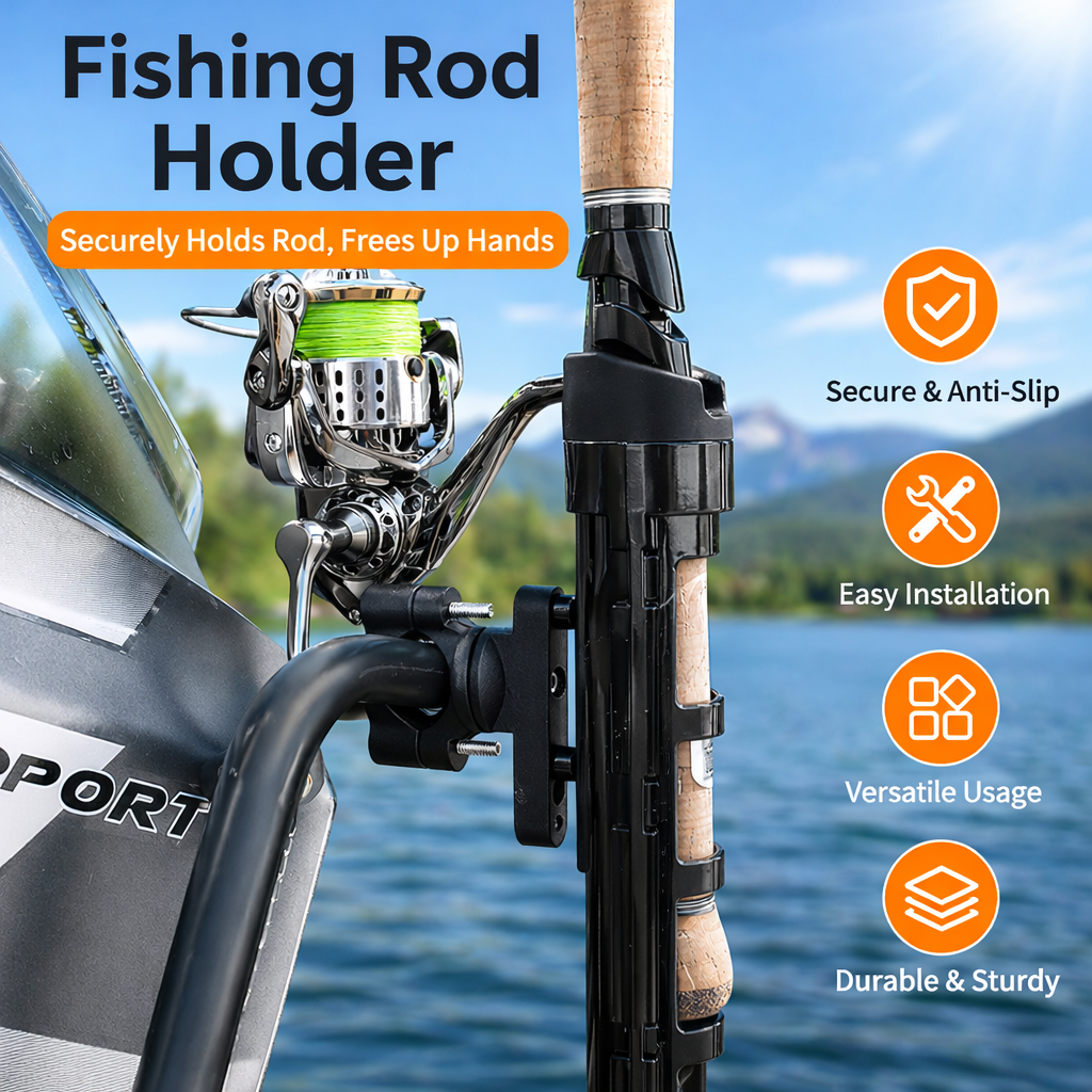 Adjustable Fishing Rod Holder  - Fishing Rod Rack reseña y precio