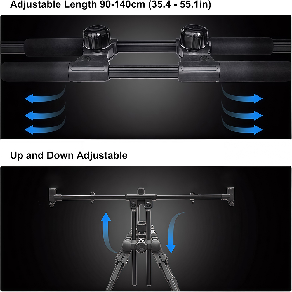 JSFUN  Adjustable 5-Rod Fishin - Fishing Rod Rack reseña y precio