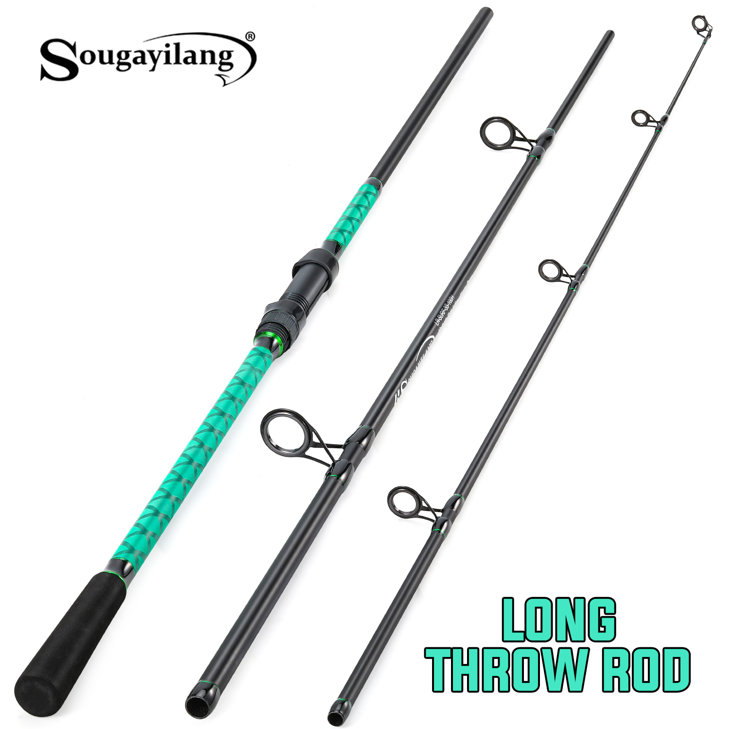 Sougayilang Carp Fishing Rod 3 - Fishing Rod Surf reseña y precio