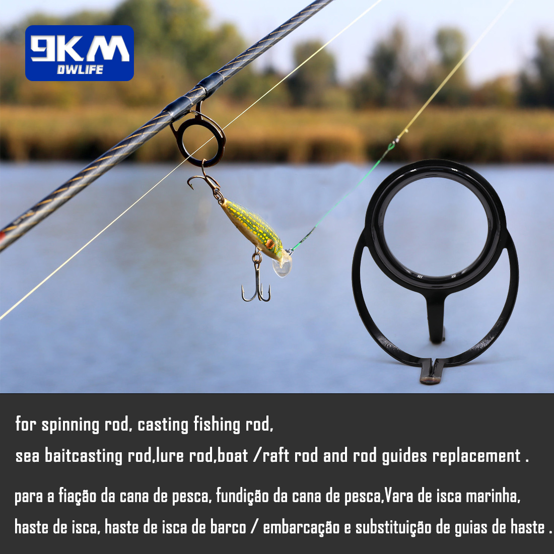 Fishing Rod Repair Kit Spinnin - Fishing Rod Repair Kit reseña y precio