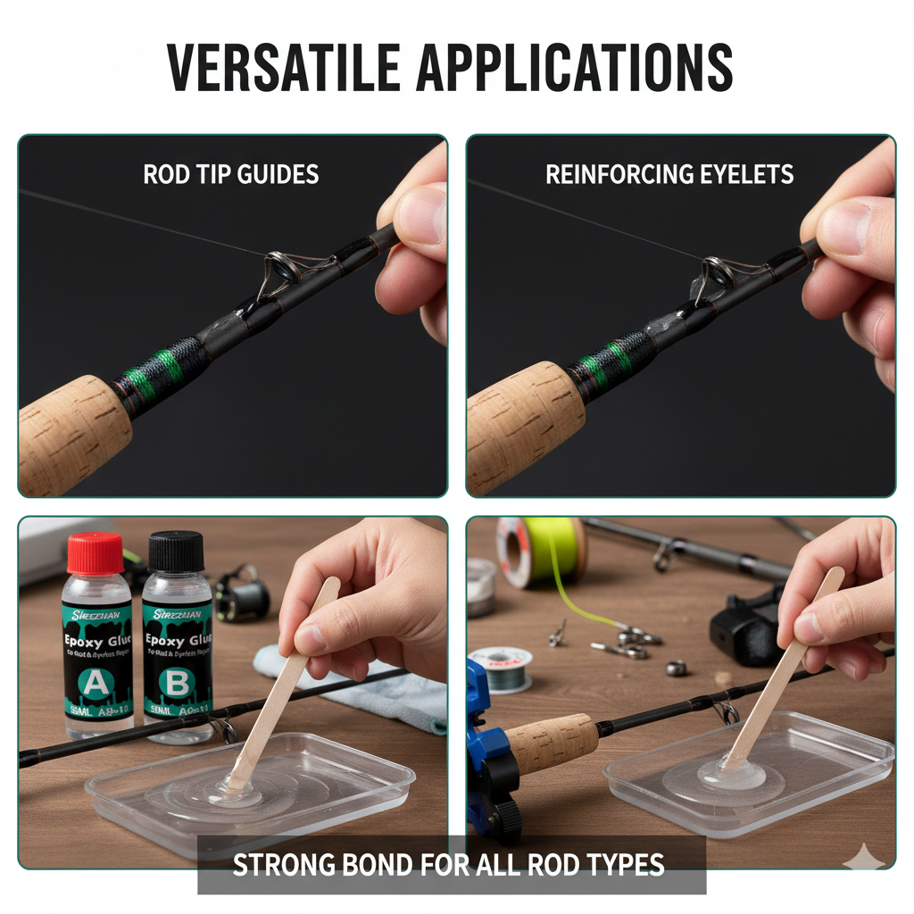 AB Epoxy 1:1 for Fishing Rod R - Fishing Rod Guide Replacement reseña y precio