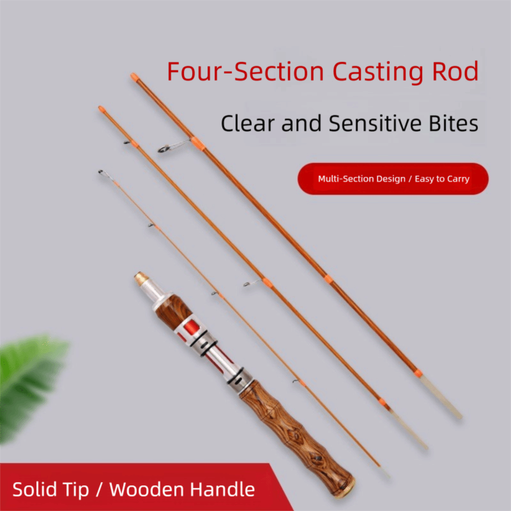 High Quality 4 Sections Spinni - Fishing Rod Spinning reseña y precio