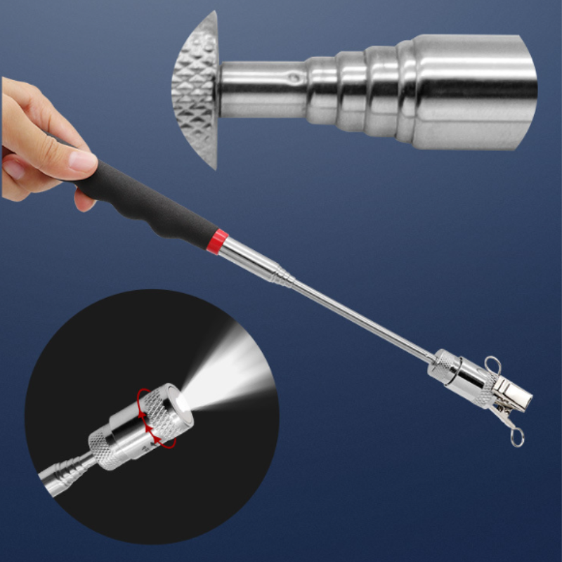 1pc Portable Magnetic PickUp T - Fishing Rod Travel reseña y precio