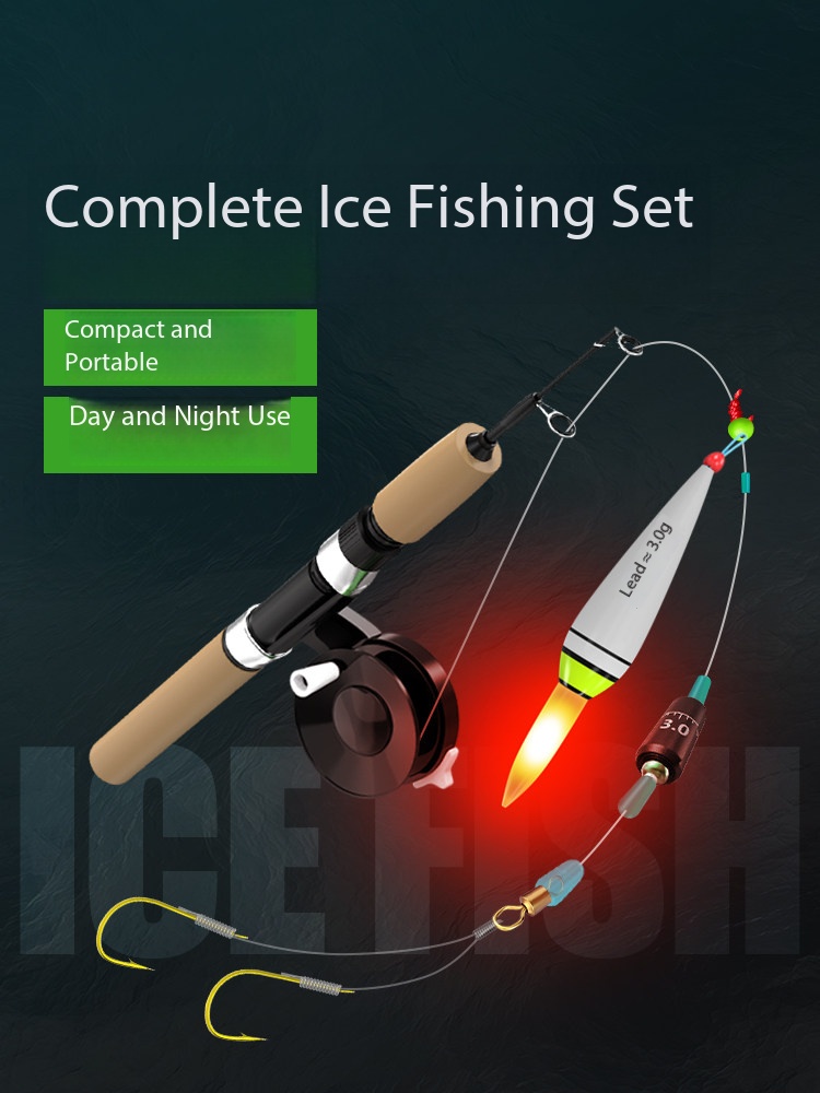 New Ice Fishing Rod Ultra Shor - Fishing Rod Ice reseña y precio