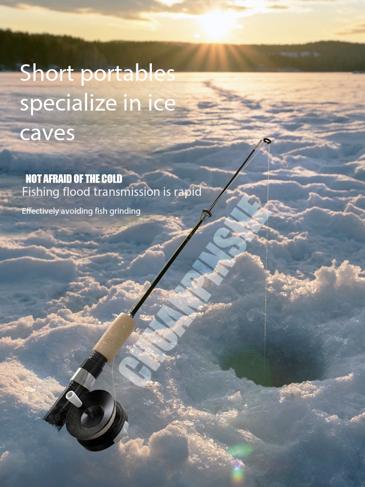 New Ice Fishing Rod Ultra Shor - Fishing Rod Ice reseña y precio