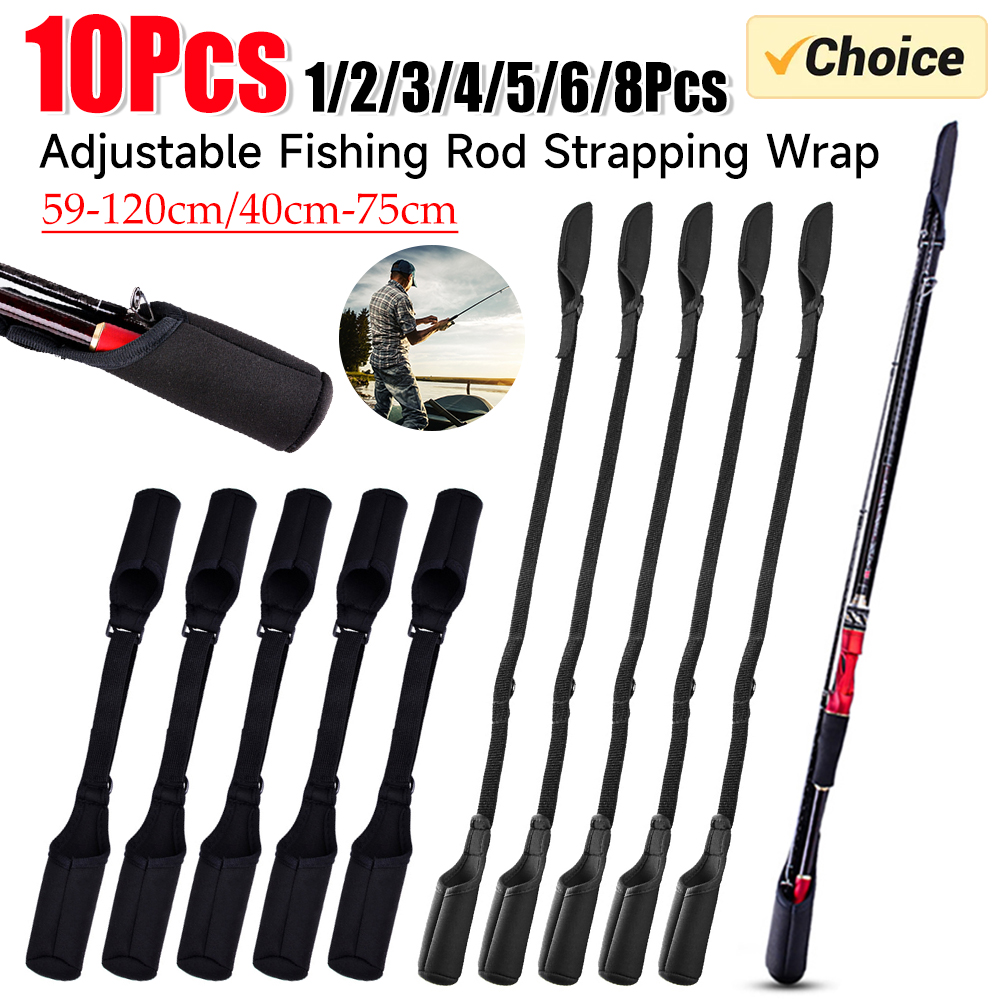 1-10PCS Fishing Rod Socks Srta - Fishing Rod Case reseña y precio
