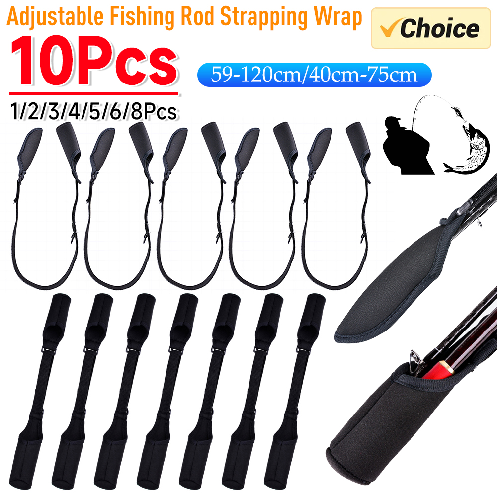 1-10PCS Fishing Rod Socks Srta - Fishing Rod Case reseña y precio