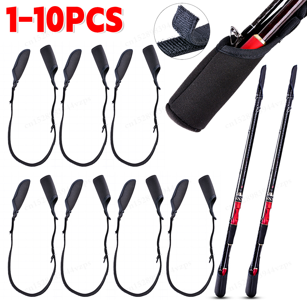 1-10PCS Fishing Rod Socks Srta - Fishing Rod Case reseña y precio