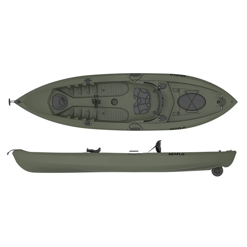 10ft 1 Person HDPE Plastic Boa - Fishing Rod Boat reseña y precio
