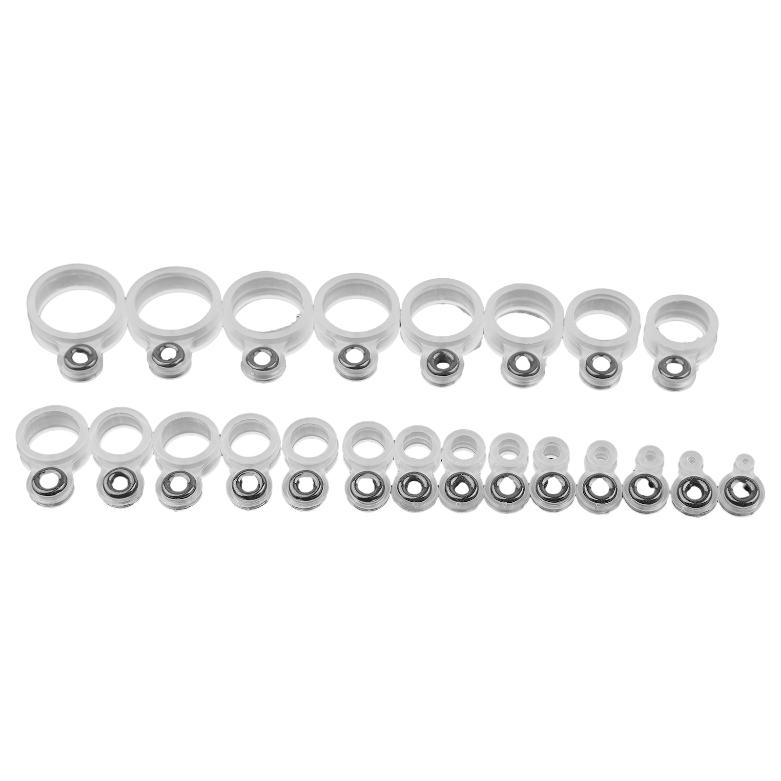14/22Pcs Fishing Rod Eyelet Re - Fishing Rod Guide Replacement reseña y precio