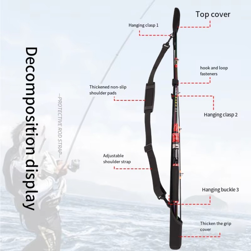 Adjustable Fishing Rod Storage - Fishing Rod Combo reseña y precio