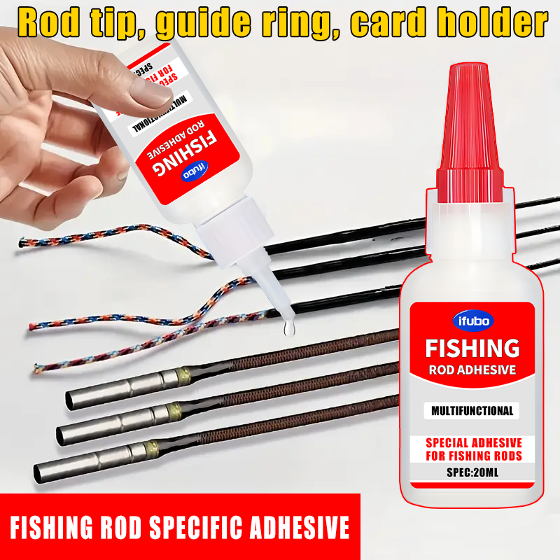 Ifubo Fishing Rod Adhesive, Mu - Fishing Rod Guide Replacement reseña y precio