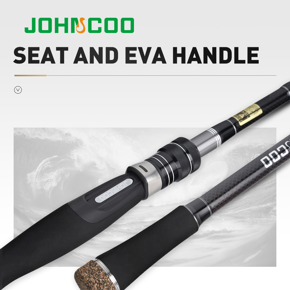 JOHNCOO Carbon Fishing Rod 2.7 - Fishing Rod Spinning reseña y precio