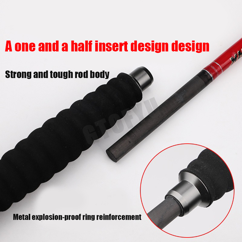 1.6M Saltwater Offshore 100-30 - Fishing Rod Surf reseña y precio