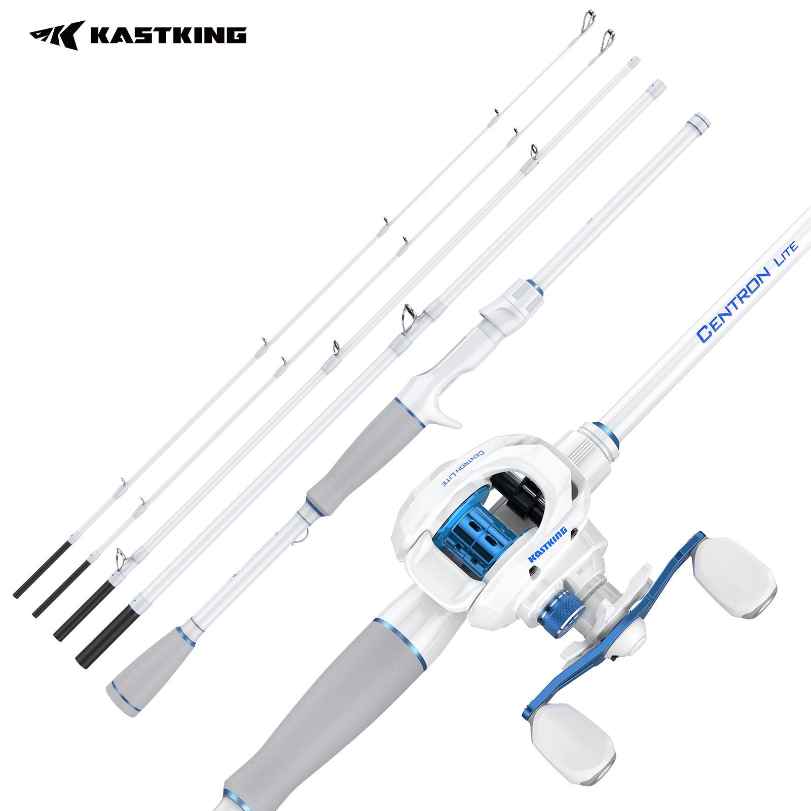 KastKing Centron Lite Travel C - Fishing Rod Combo reseña y precio