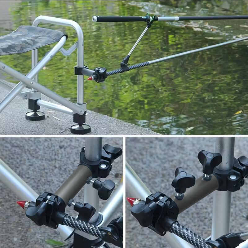 Fishing Rod Holder Clamp with  - Fishing Rod Case reseña y precio