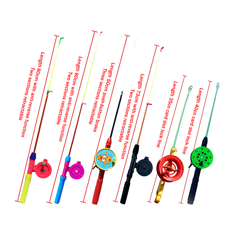 (BBQ4)Retractable Ice Fishing  - Fishing Rod Ice reseña y precio