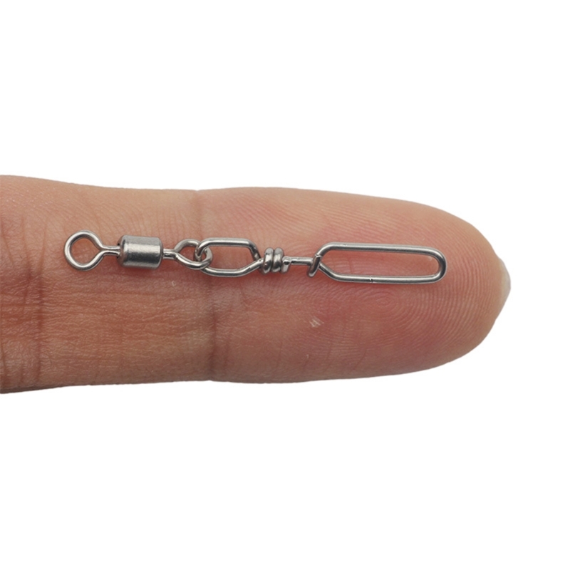 10Pcs Stainless Steel Quick Sn - Fishing Rod Building Kit reseña y precio