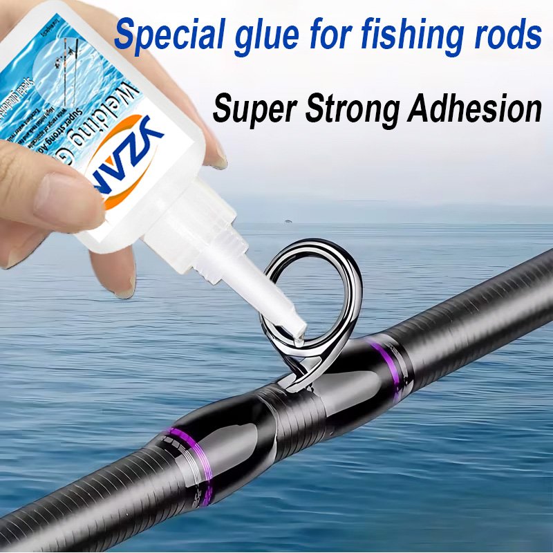Fishing Rod Repair Glue  Fast  - Fishing Rod Guide Replacement reseña y precio