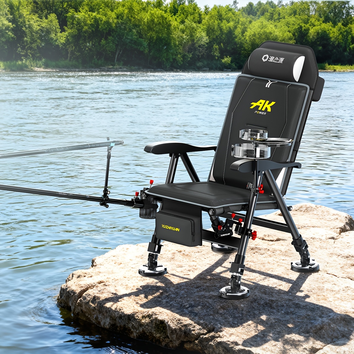 Complete Fishing Gear Combo: B - Fishing Rod Ice reseña y precio