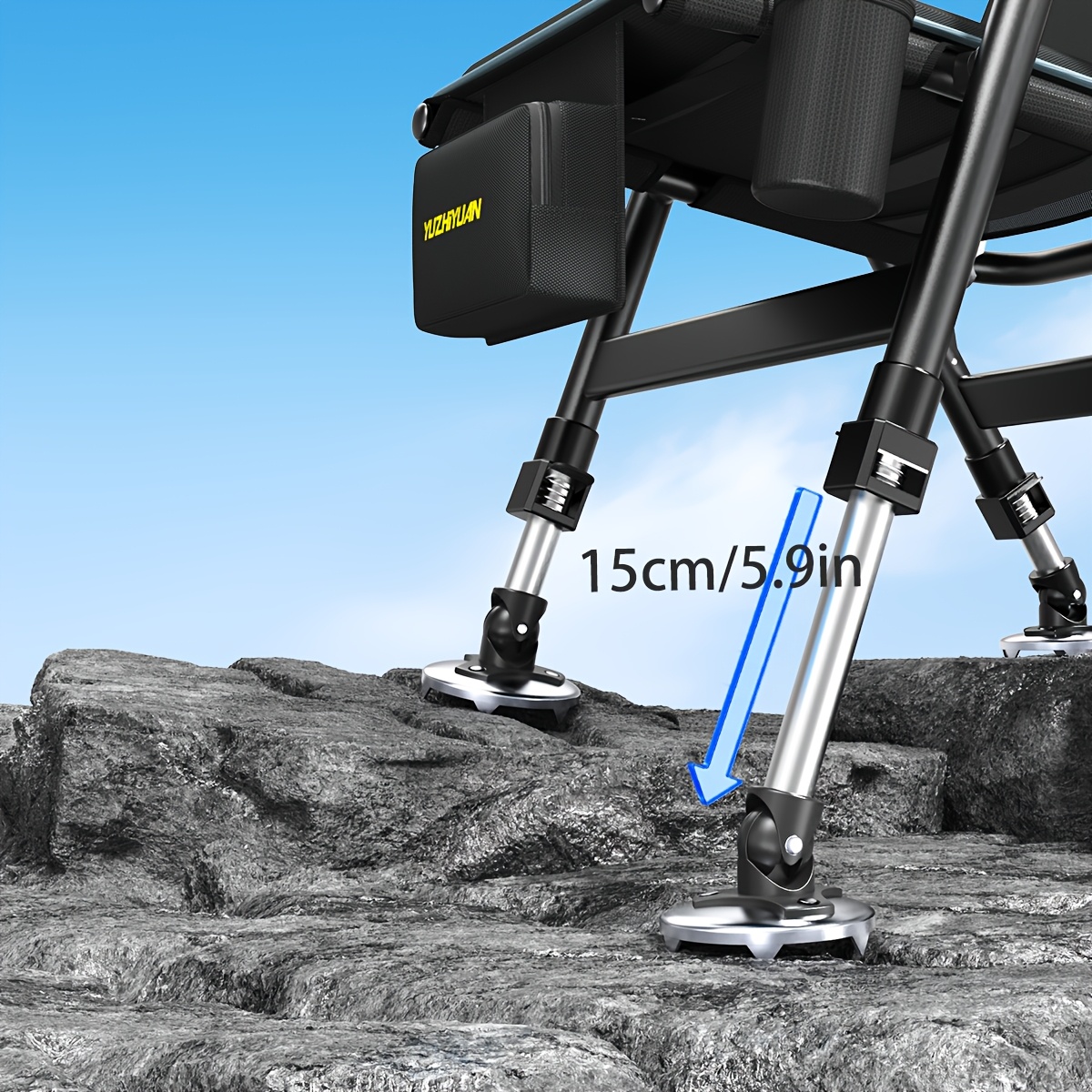Complete Fishing Gear Combo: B - Fishing Rod Ice reseña y precio