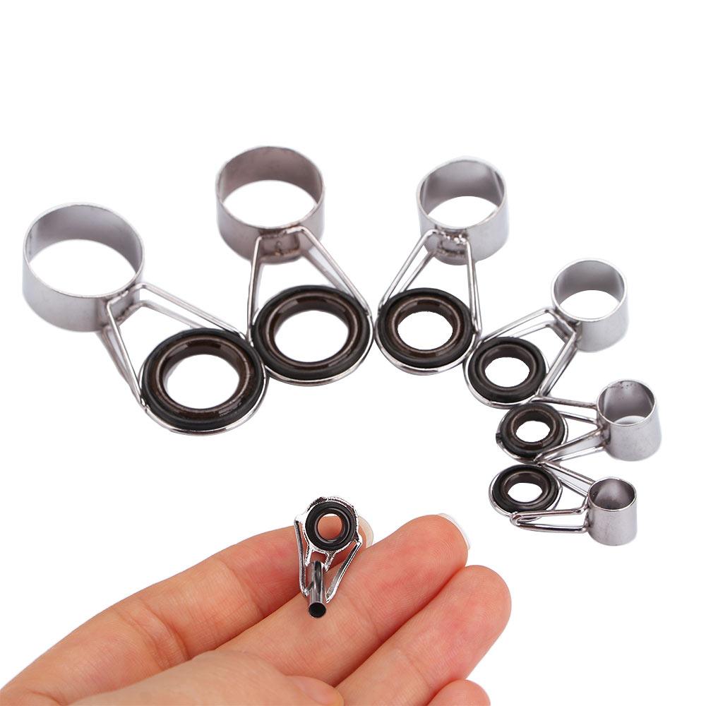 7 Sizes Raft DIY Tip Accessori - Fishing Rod Guide Replacement reseña y precio