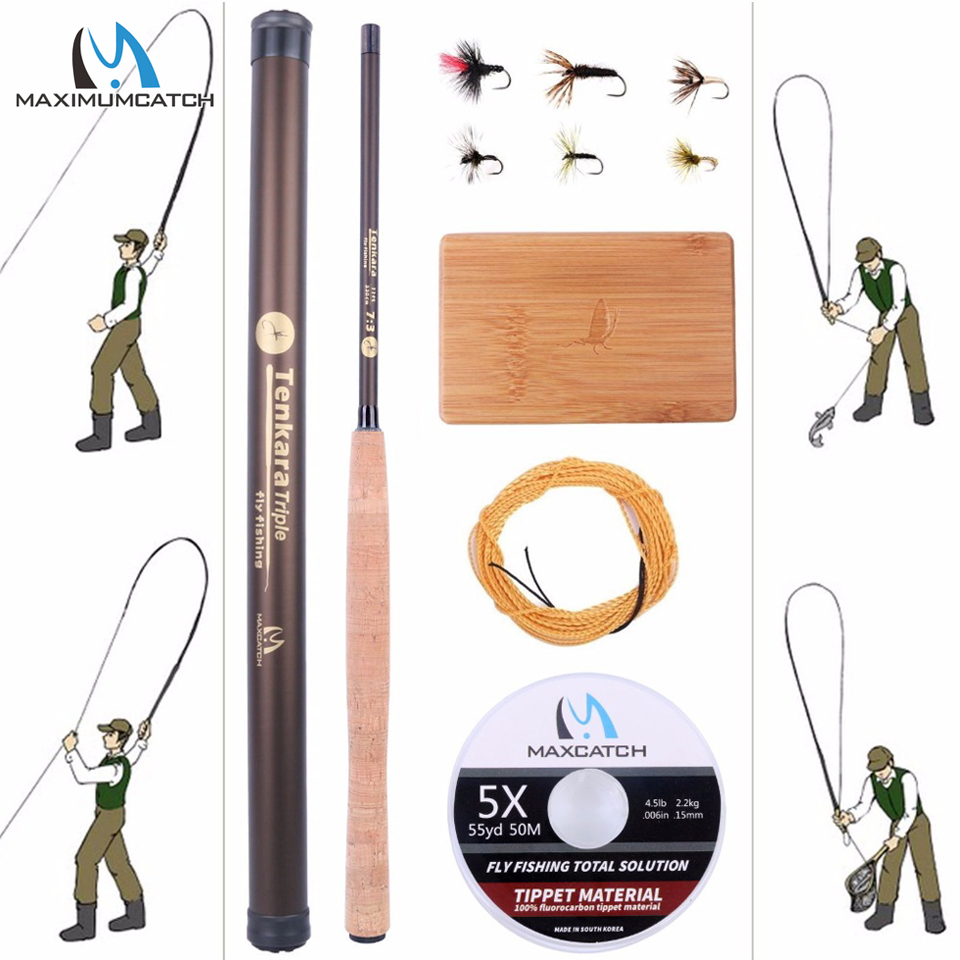 Maximumcatch 9-13FT V-Tenkara  - Fishing Rod Fly reseña y precio