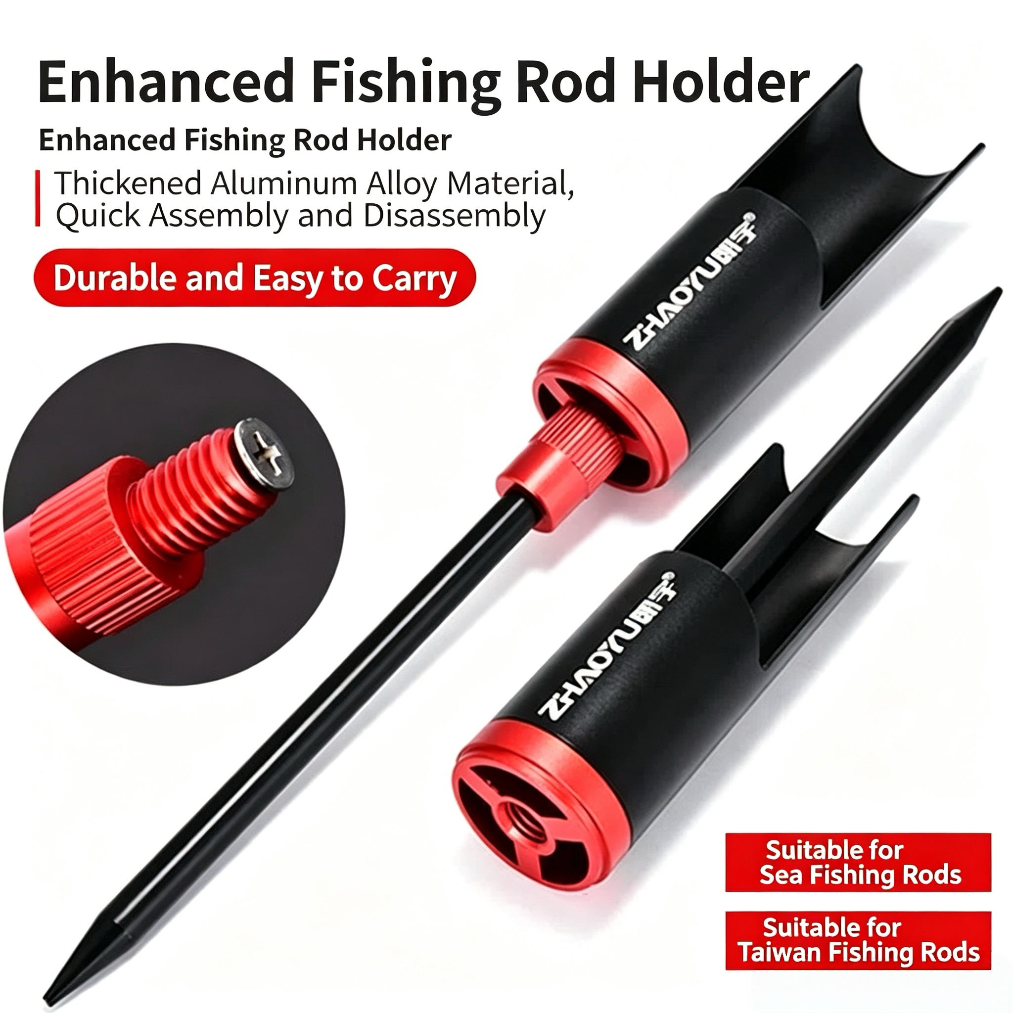 Ground Insert Fishing Rod Hold - Fishing Rod Casting reseña y precio