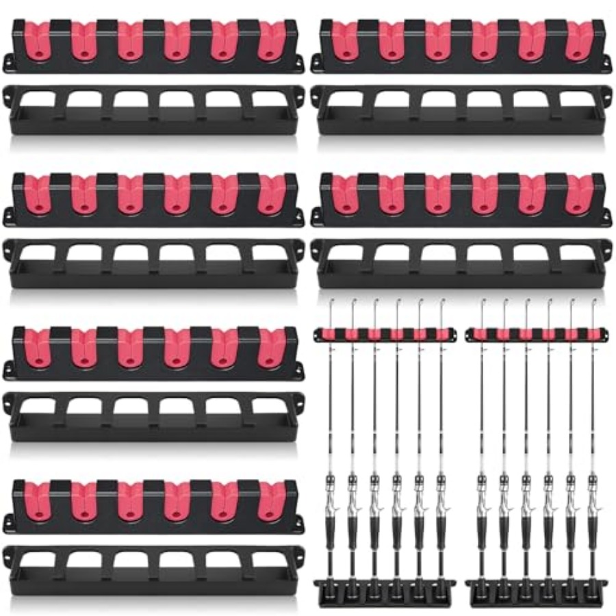 6set Fishing Rod Holders for 1 - Fishing Rod Rack reseña y precio
