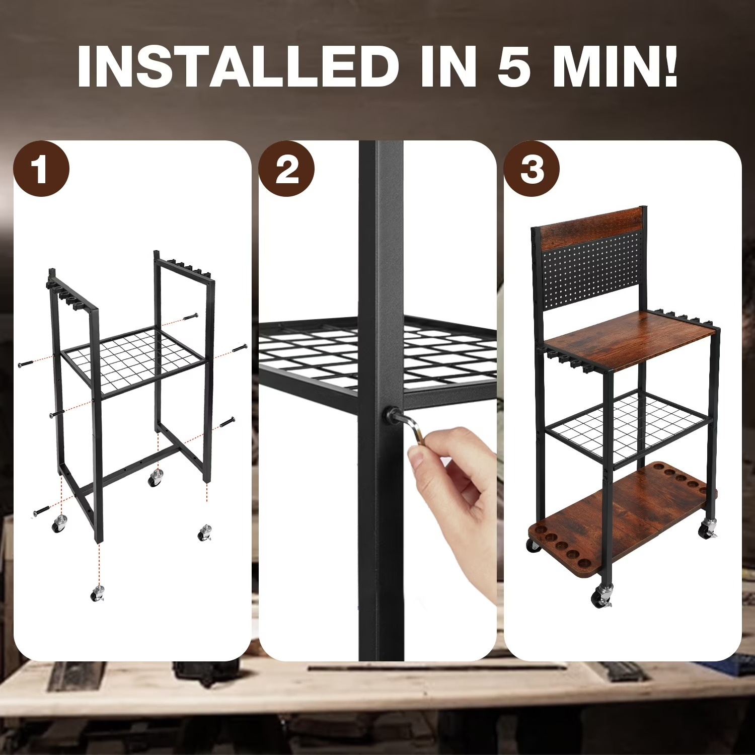 12 Slots Fishing Rod Storage C - Fishing Rod Rack reseña y precio