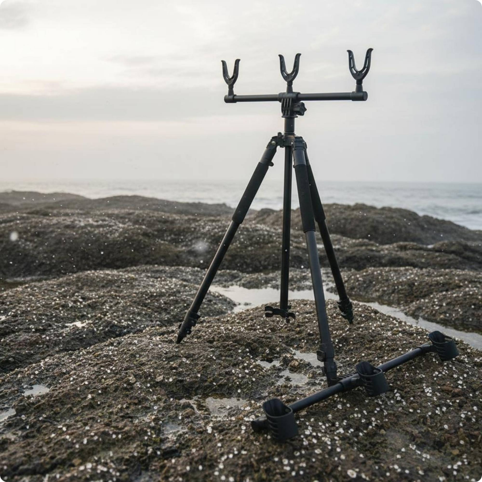 Sea Fishing Rod Pod Adjustable - Fishing Rod Telescopic reseña y precio