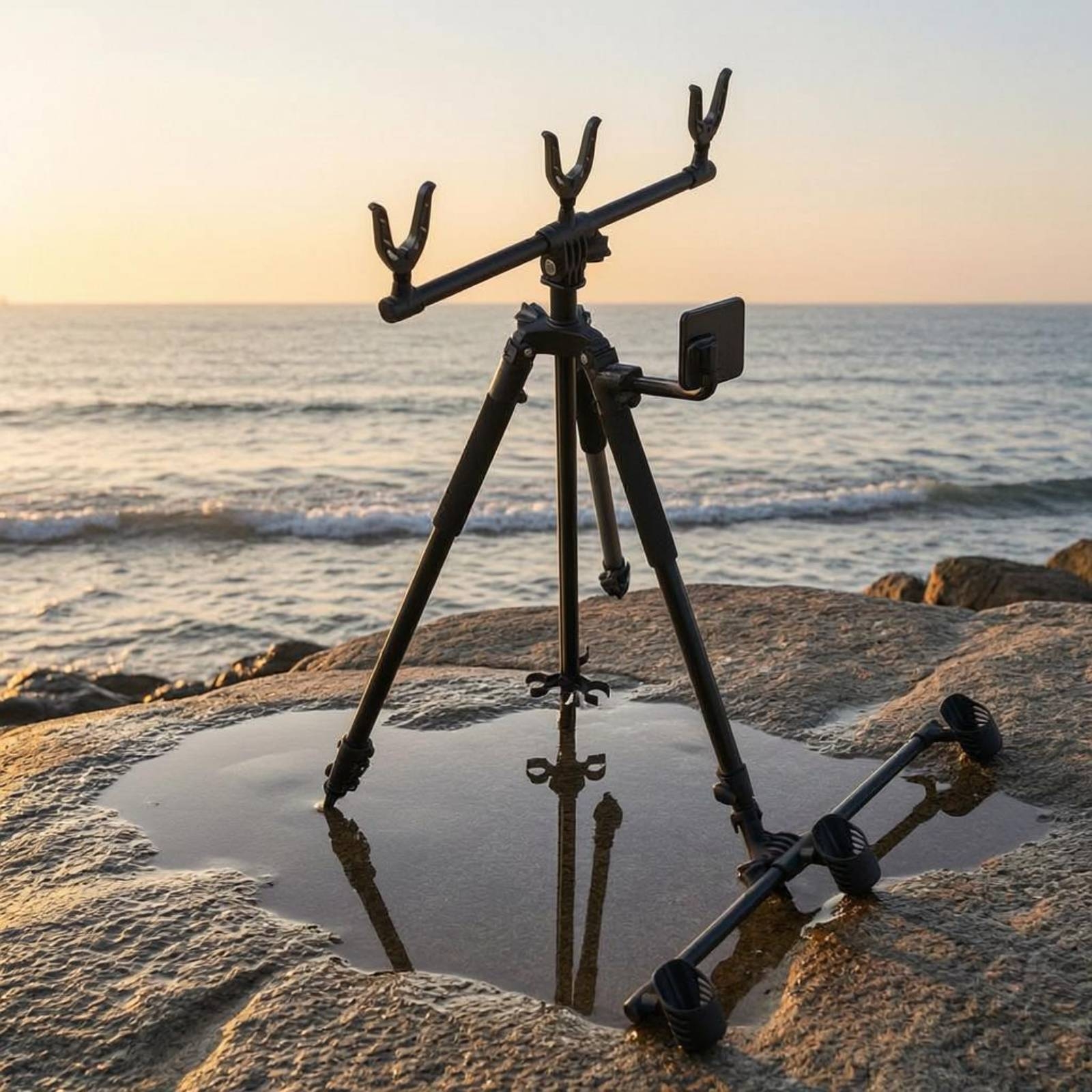 Sea Fishing Rod Pod Adjustable - Fishing Rod Telescopic reseña y precio