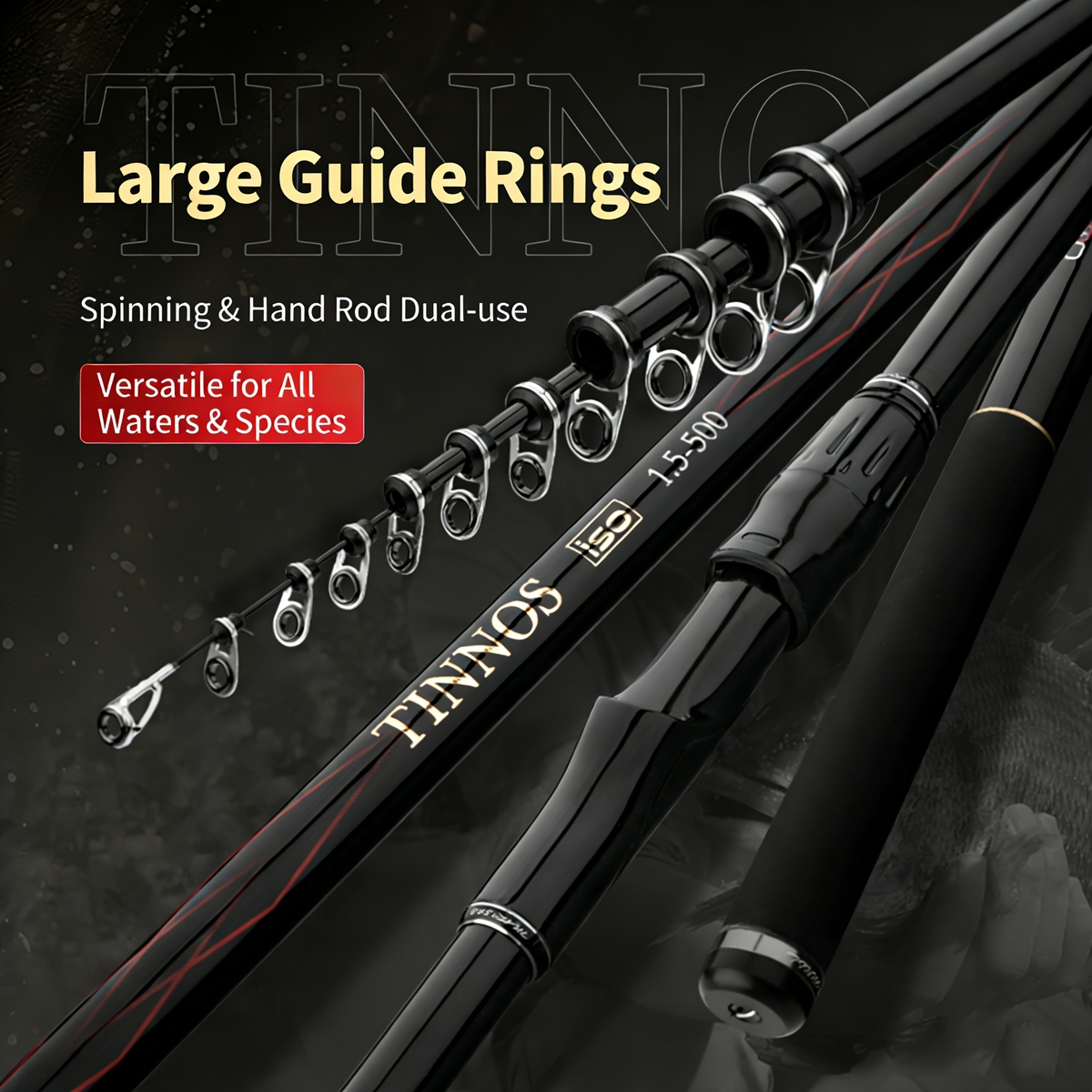 MARISOO TINNOS 30T Carbon Fibe - Fishing Rod Surf reseña y precio