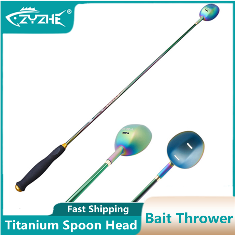 ZYZHE Bait Thrower Titanium Sp - Fishing Rod Carbon Fiber reseña y precio