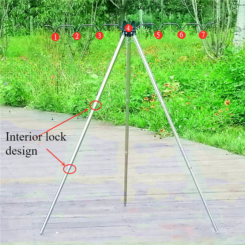 1PC Fishing Sea Rod Bracket Al - Fishing Rod Casting reseña y precio