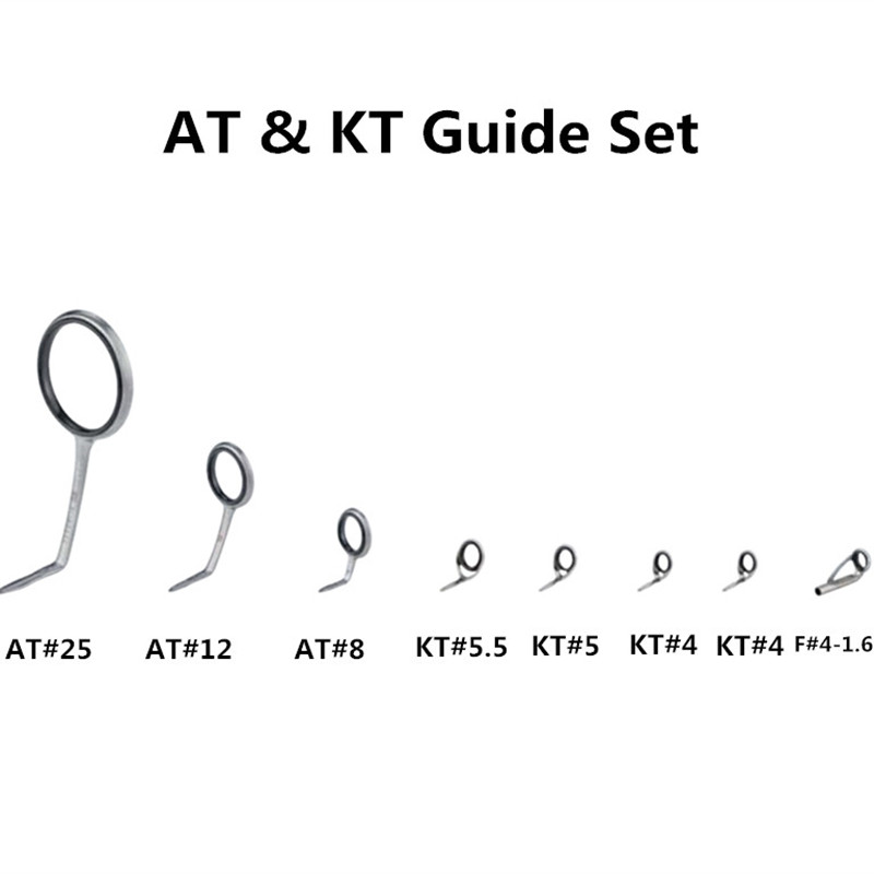 NooNRoo AT & KT Guide Set Fish - Fishing Rod Guide Replacement reseña y precio