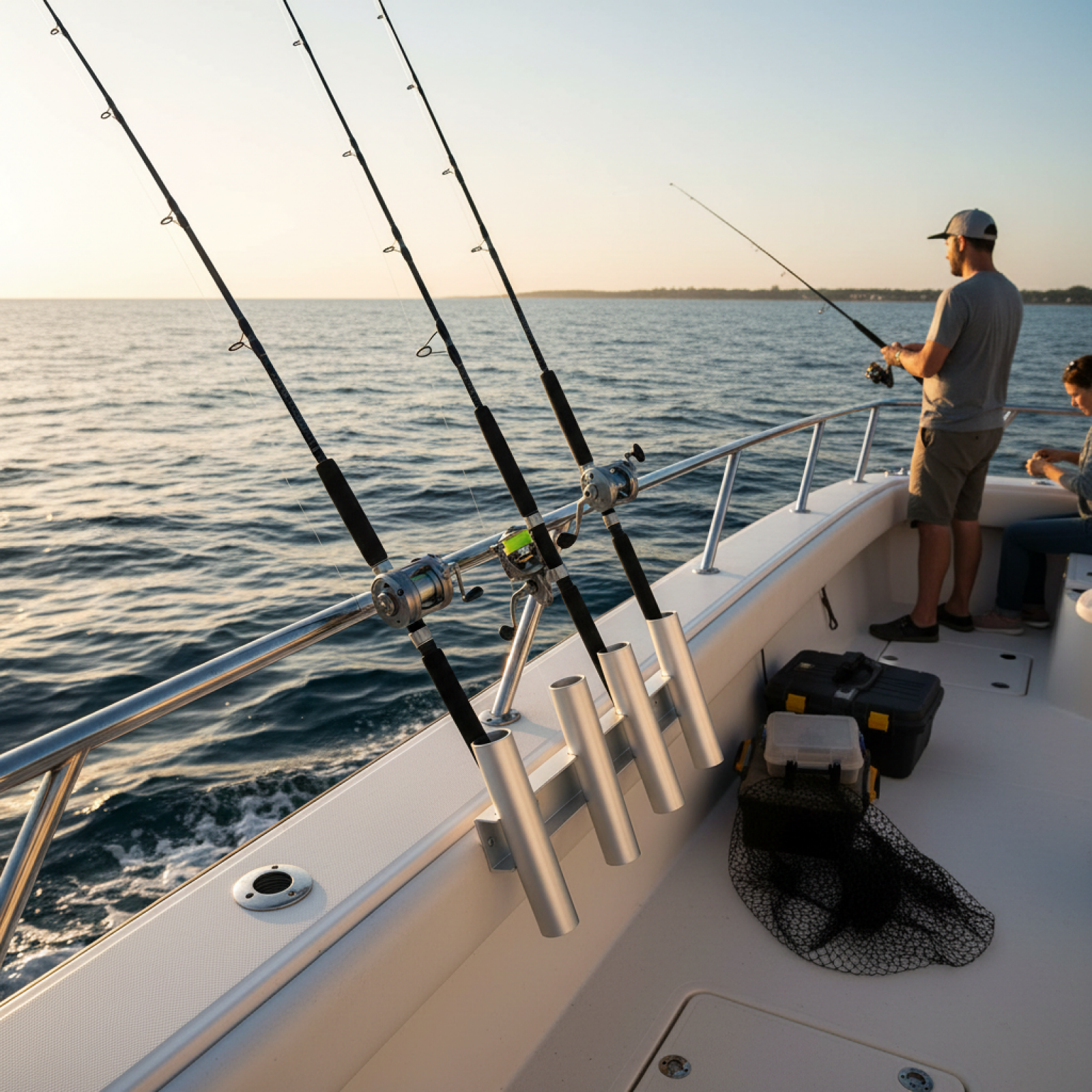 Marine Fishing Rod Rack Alumin - Fishing Rod Rack reseña y precio