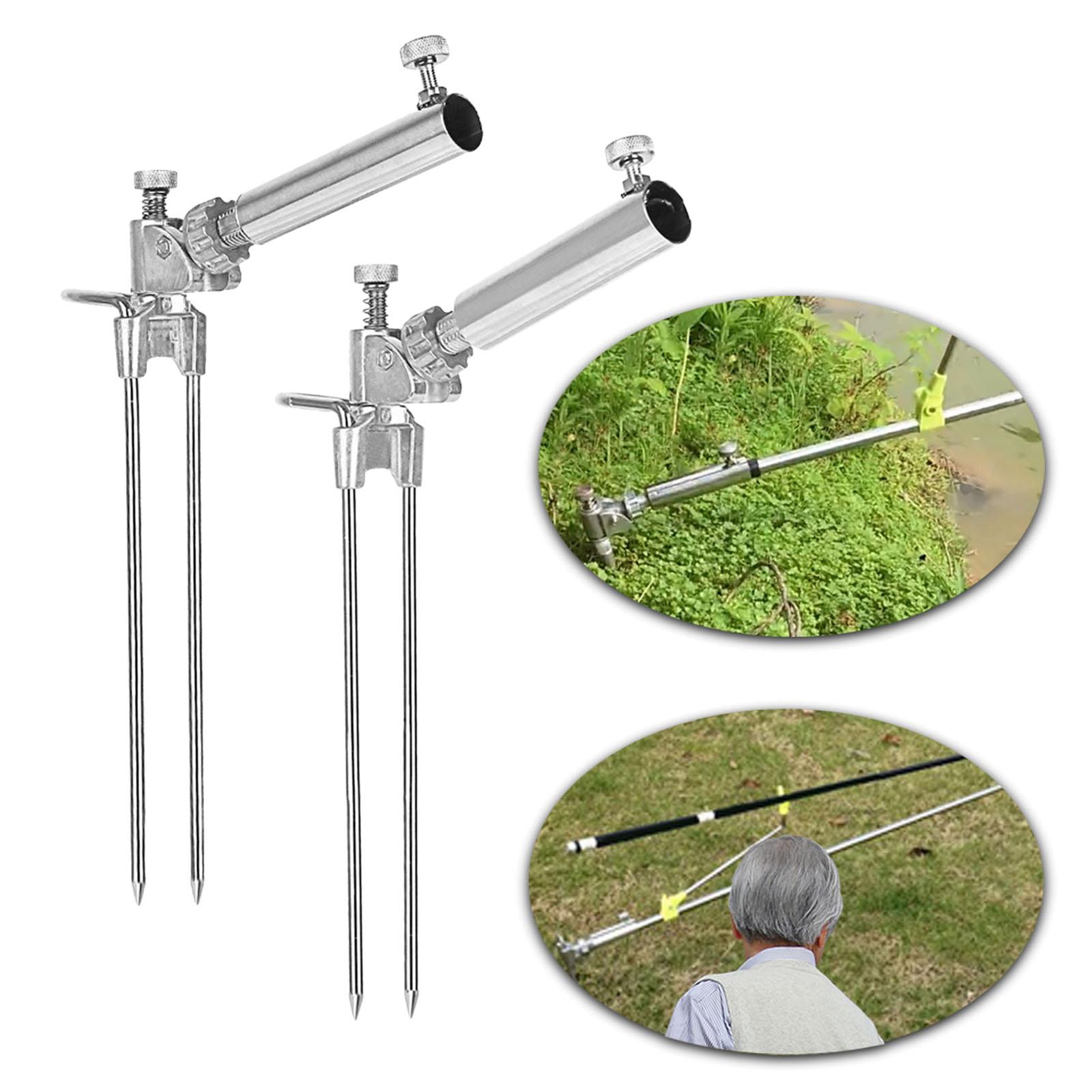 Ground Fishing Rack Fishing Ro - Fishing Rod Rack reseña y precio