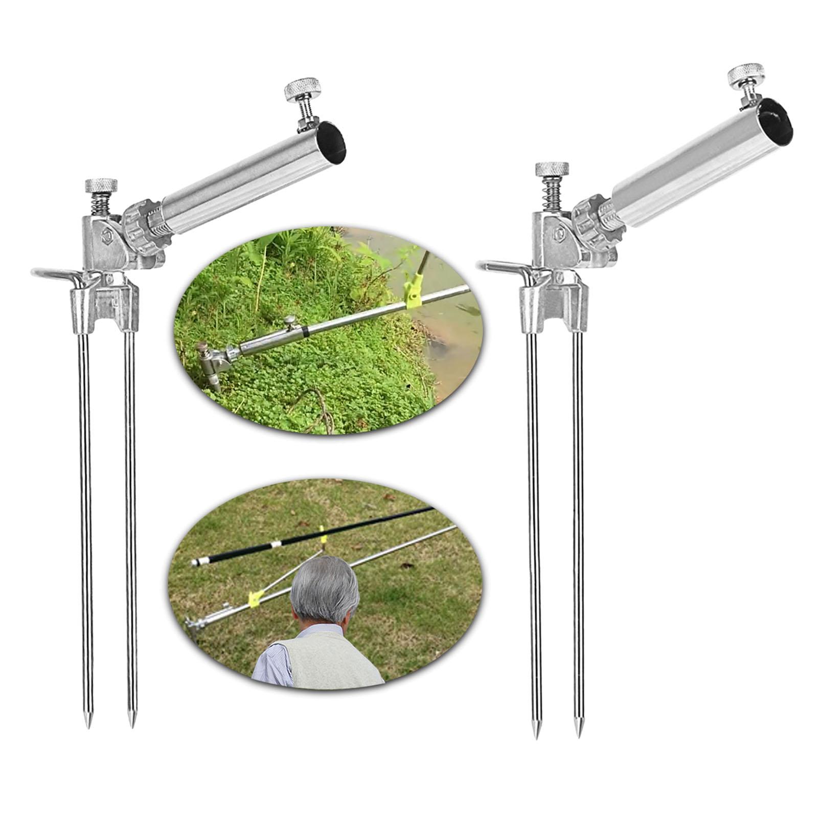Ground Fishing Rack Fishing Ro - Fishing Rod Rack reseña y precio