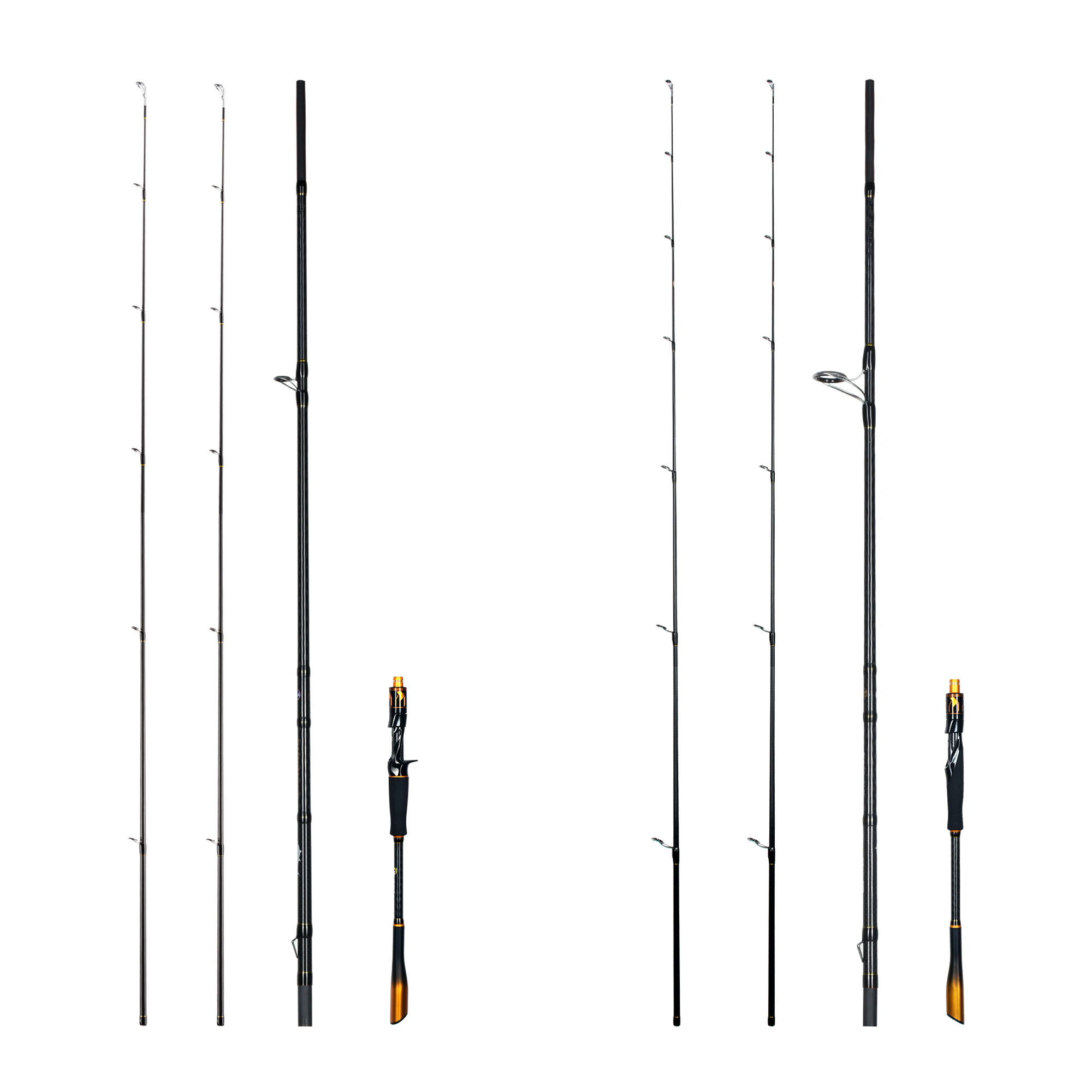 BIUTIFU 2-Tip Fuji Guide Spinn - Fishing Rod Surf reseña y precio