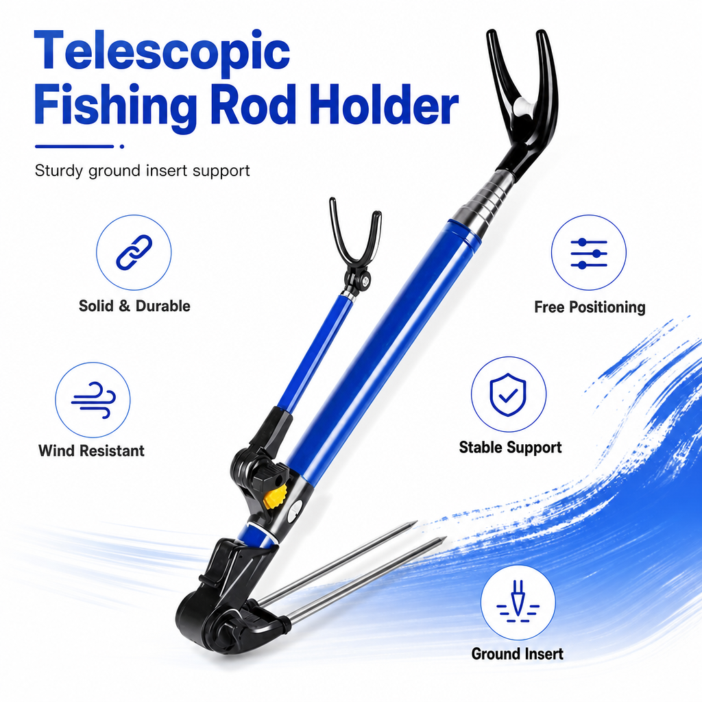 Stainless Steel Reinforced Tel - Fishing Rod Telescopic reseña y precio