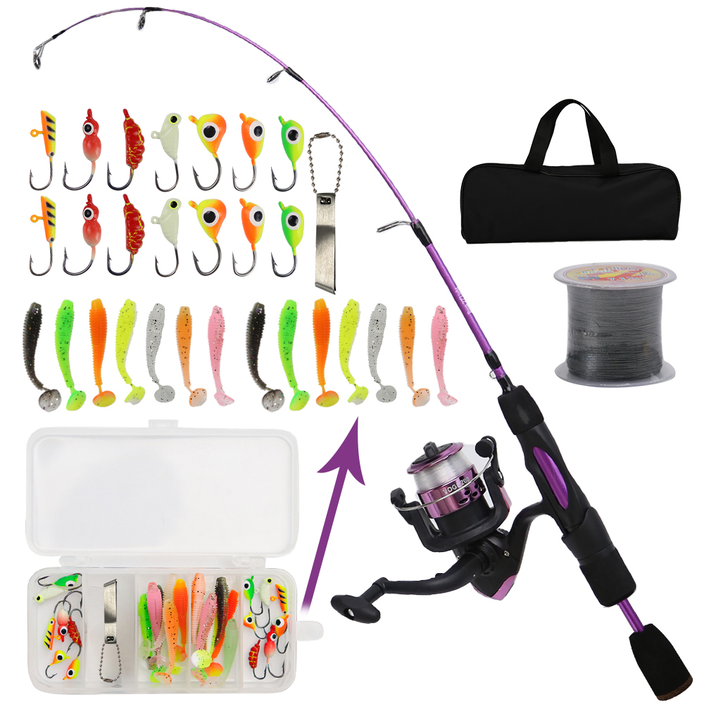 Ice Fishing Rod Reel Combo 68c - Fishing Rod Ice reseña y precio