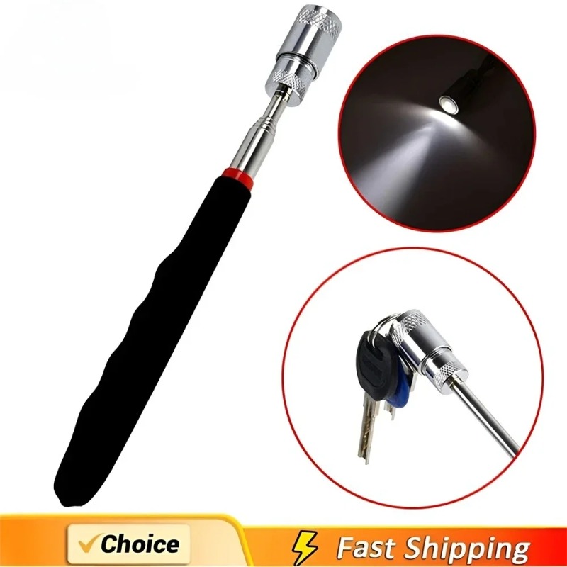 Telescopic Magnetic Pen with L - Fishing Rod Travel reseña y precio
