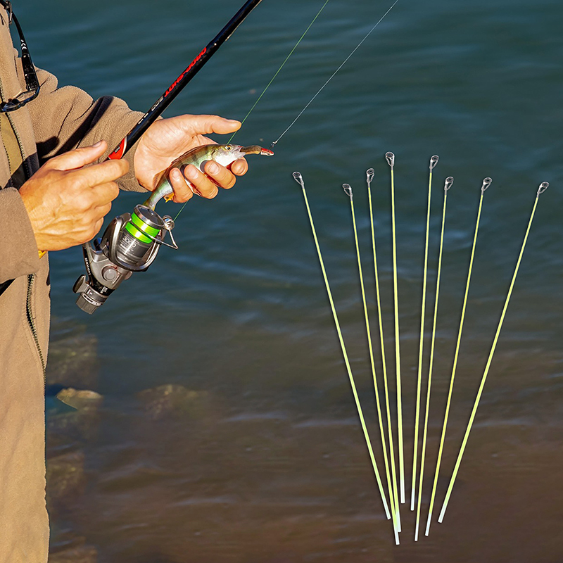 5Pcs 42CM Boat/Raft Rod Tip Sp - Fishing Rod Repair Kit reseña y precio
