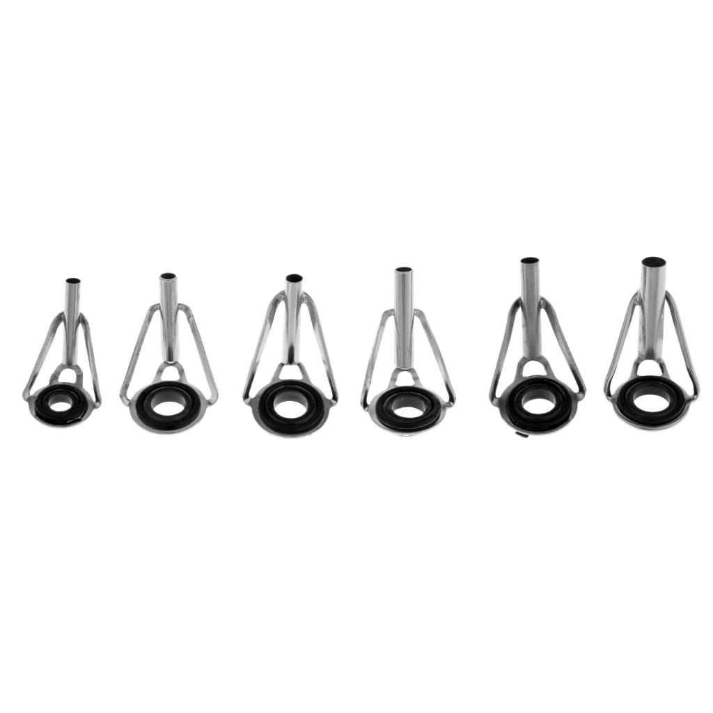 Fishing Rod Rings Repair Kit 6 - Fishing Rod Tip Replacement reseña y precio