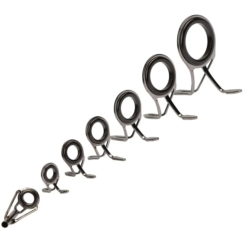 7pcs/set Fishing Tackle Stainl - Fishing Rod Guide Replacement reseña y precio
