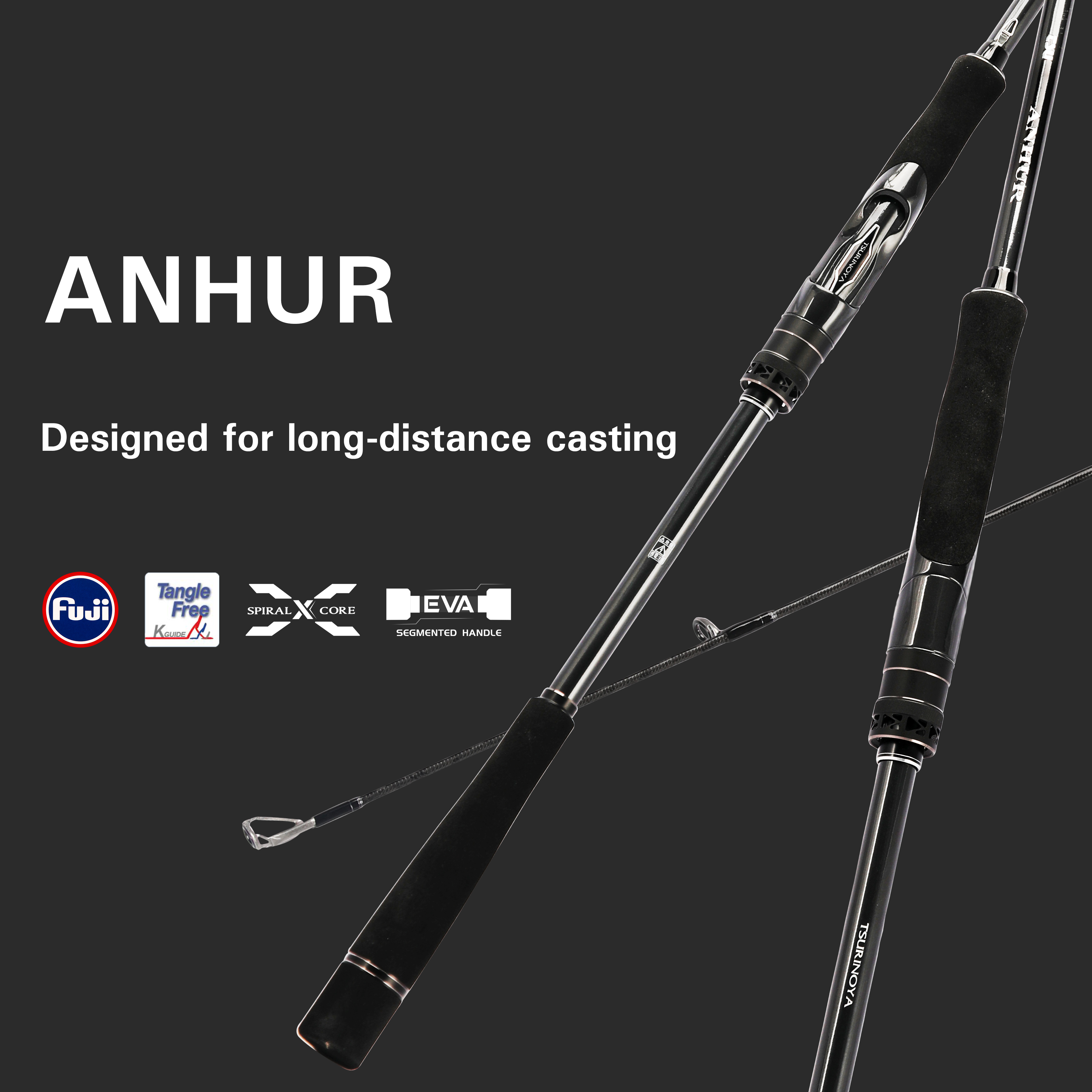 TSURINOYA ANHUR 2.4m 2.59m 2.7 - Fishing Rod Surf reseña y precio