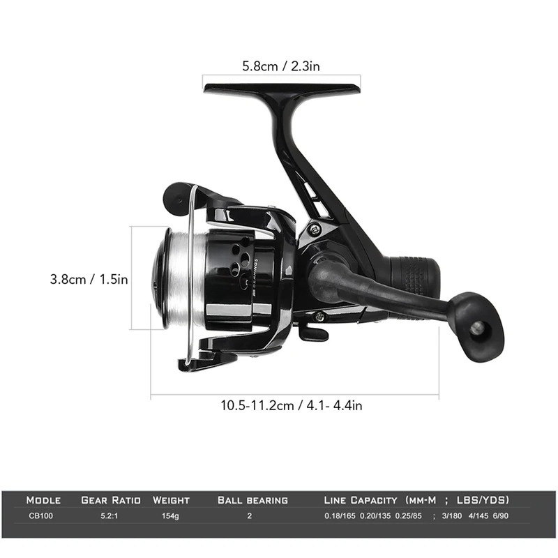 BRAVMAK 2.1/ 2.3 mTelescopic F - Fishing Rod Combo reseña y precio